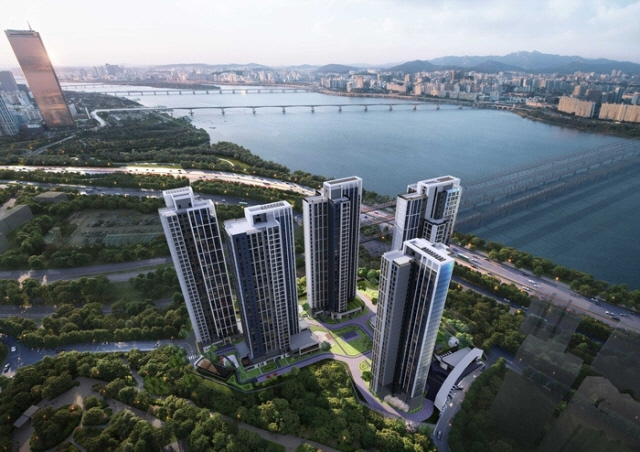 서울 동작구 수도방위사령부(수방사) 부지 아파트 조감도. <서울도시주택공사(LH공사) 제공>